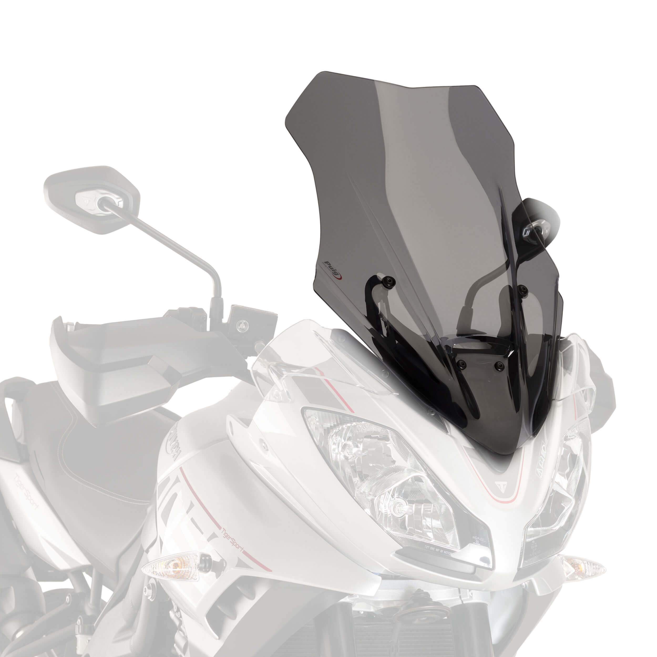 Puig Touring Screen | Dark Smoke | Triumph Tiger 1050 Sport 2016>2020 - Shop name