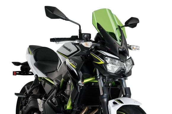 Puig Touring Screen | Green | Kawasaki Z 650 2020>Current - Shop name