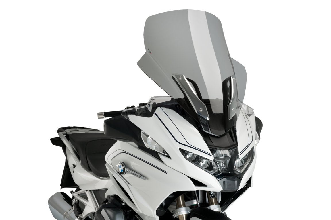 Puig Touring Screen | Light Smoke | BMW R 1250 RT 2021>Current - Pyramid Motorcycle Accessories