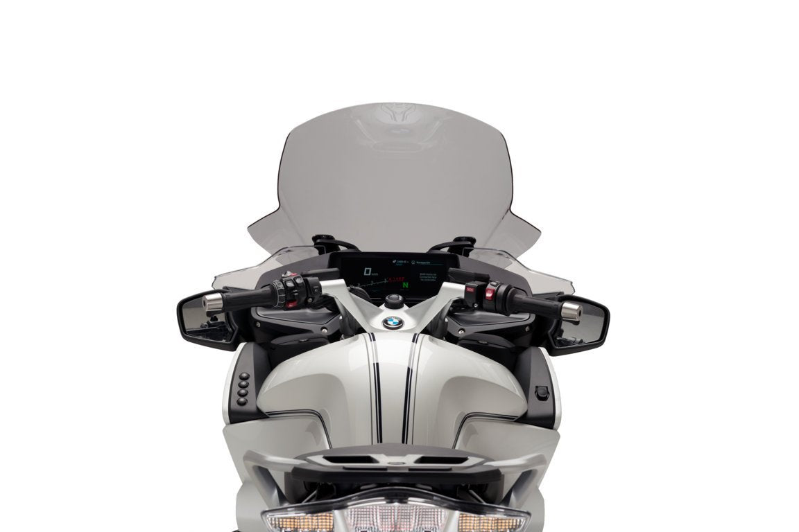 Puig Touring Screen | Light Smoke | BMW R 1250 RT 2021>Current - Pyramid Motorcycle Accessories