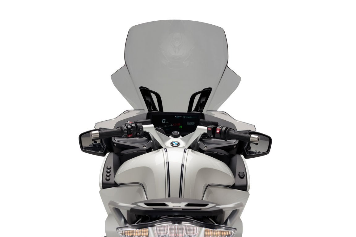 Puig Touring Screen | Light Smoke | BMW R 1250 RT 2021>Current - Pyramid Motorcycle Accessories
