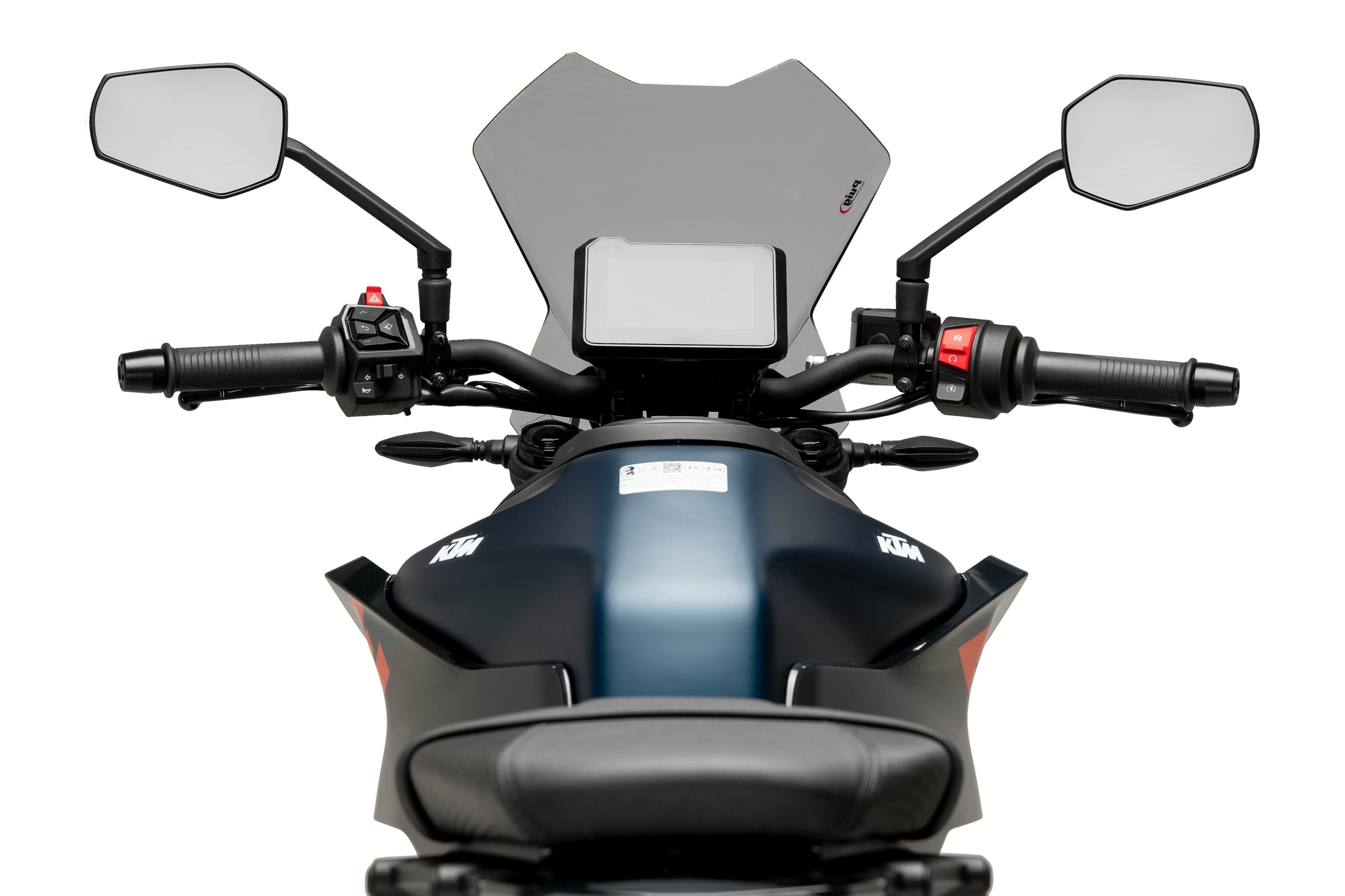 Puig Touring Screen | Light Smoke | KTM 125/390 Duke 2024>Current - Shop name