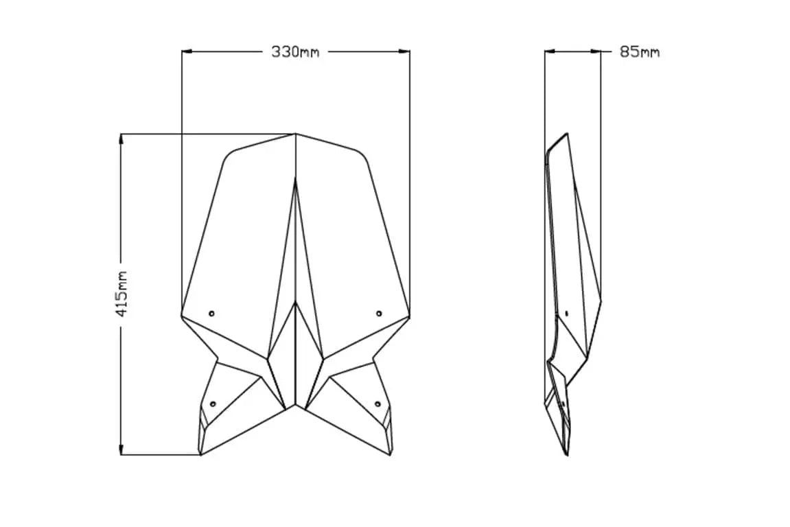 Puig Touring Screen | Light Smoke | KTM 1290 Super Duke R 2020>Current - Shop name