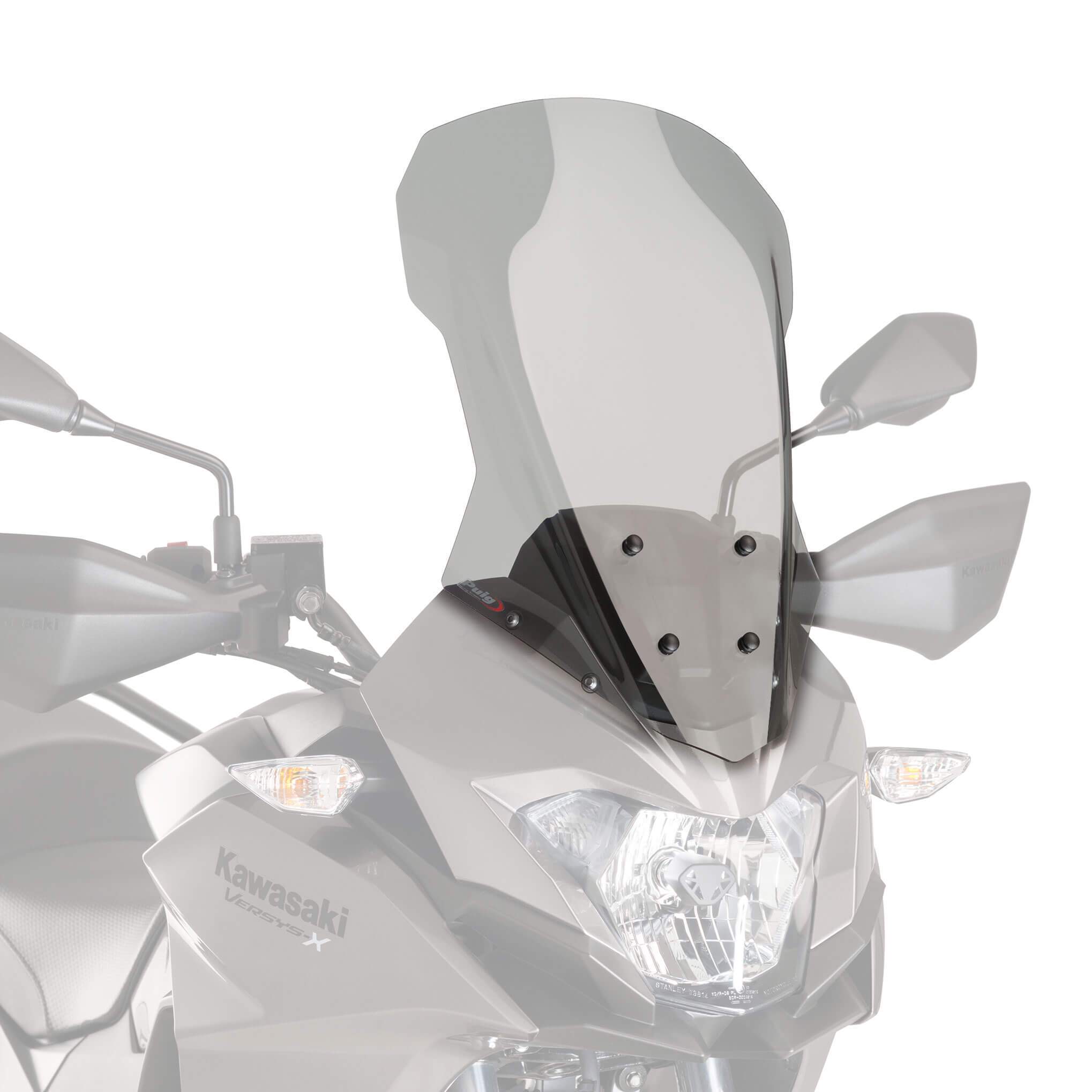 Puig Touring Screen | Light Smoke | Kawasaki Versys-X 300 2017>2023 - Shop name