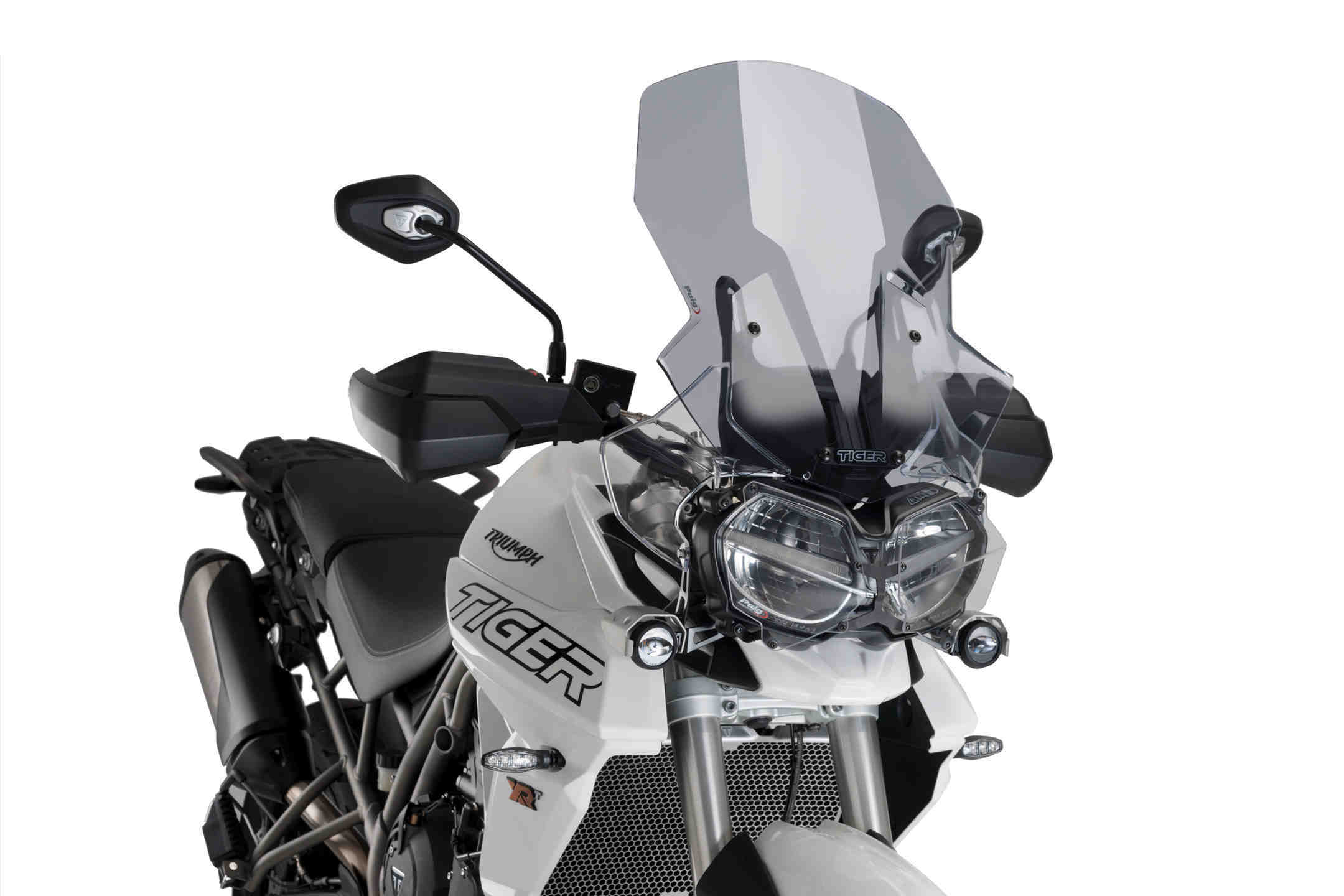 Puig Touring Screen | Light Smoke | Triumph Tiger 800 XC/XCX/XCA/Low 2018>2020 - Shop name