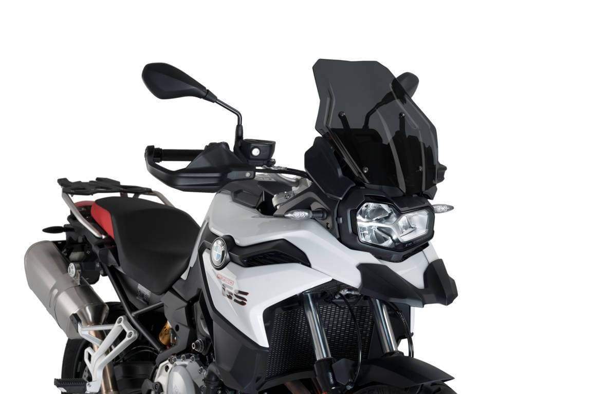 Puig Touring Screen (Option A) | Dark Smoke | BMW F 750 GS 2018>2024 - Shop name