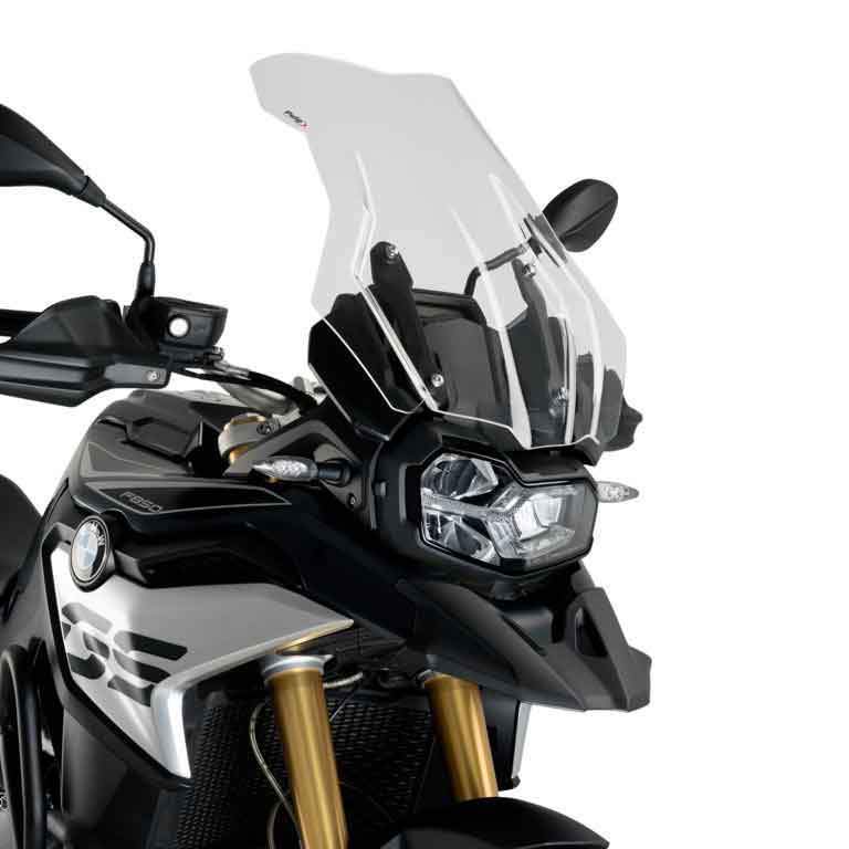 Puig Touring Screen (Option B) | Clear | BMW F 850 GS/GSA 2018>2023 - Shop name