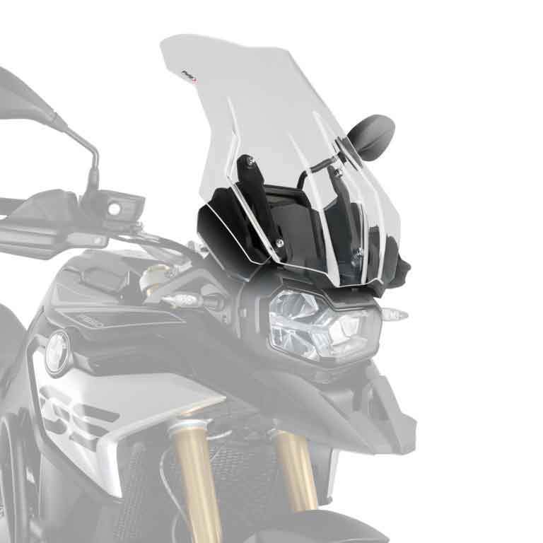 Puig Touring Screen (Option B) | Clear | BMW F 850 GS/GSA 2018>2023 - Shop name