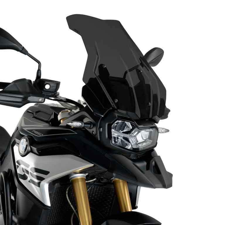 Puig Touring Screen (Option B) | Dark Smoke | BMW F 850 GS/GSA 2018>2023 - Shop name