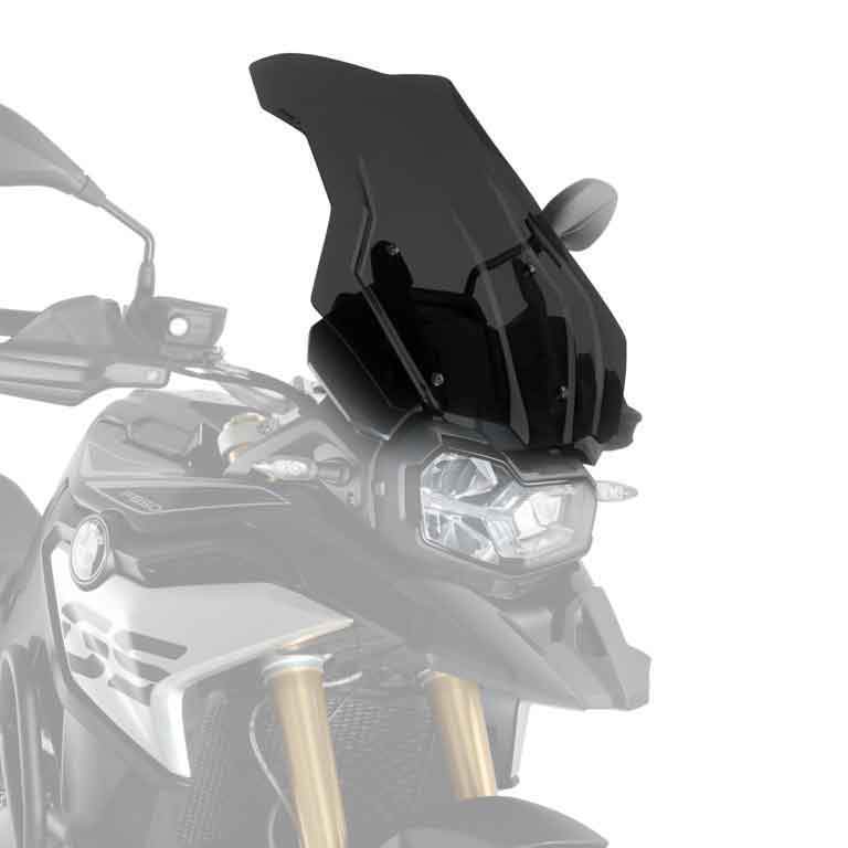 Puig Touring Screen (Option B) | Dark Smoke | BMW F 850 GS/GSA 2018>2023 - Shop name