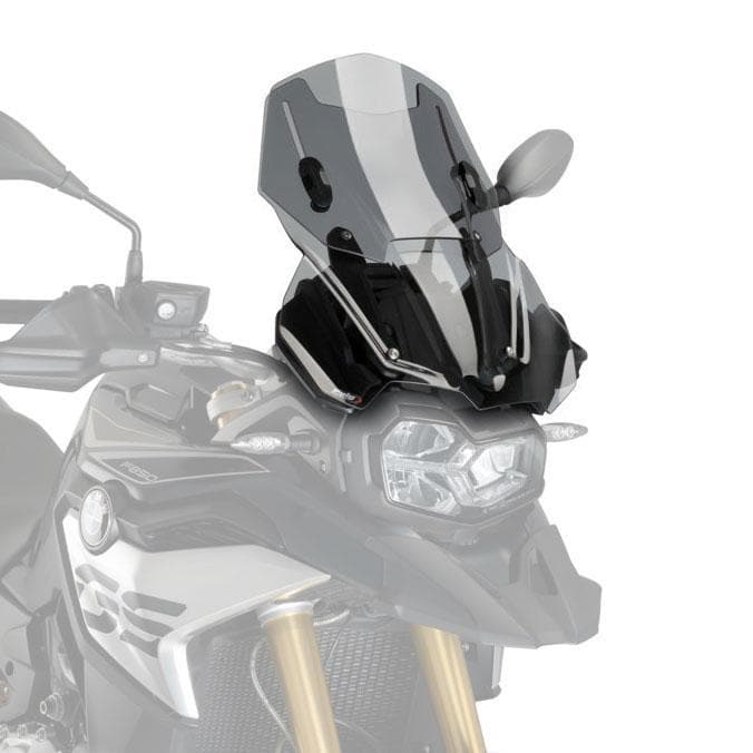 Puig Touring Screen (Option B) | Light Smoke | BMW F 850 GS 2018>2023 - Shop name