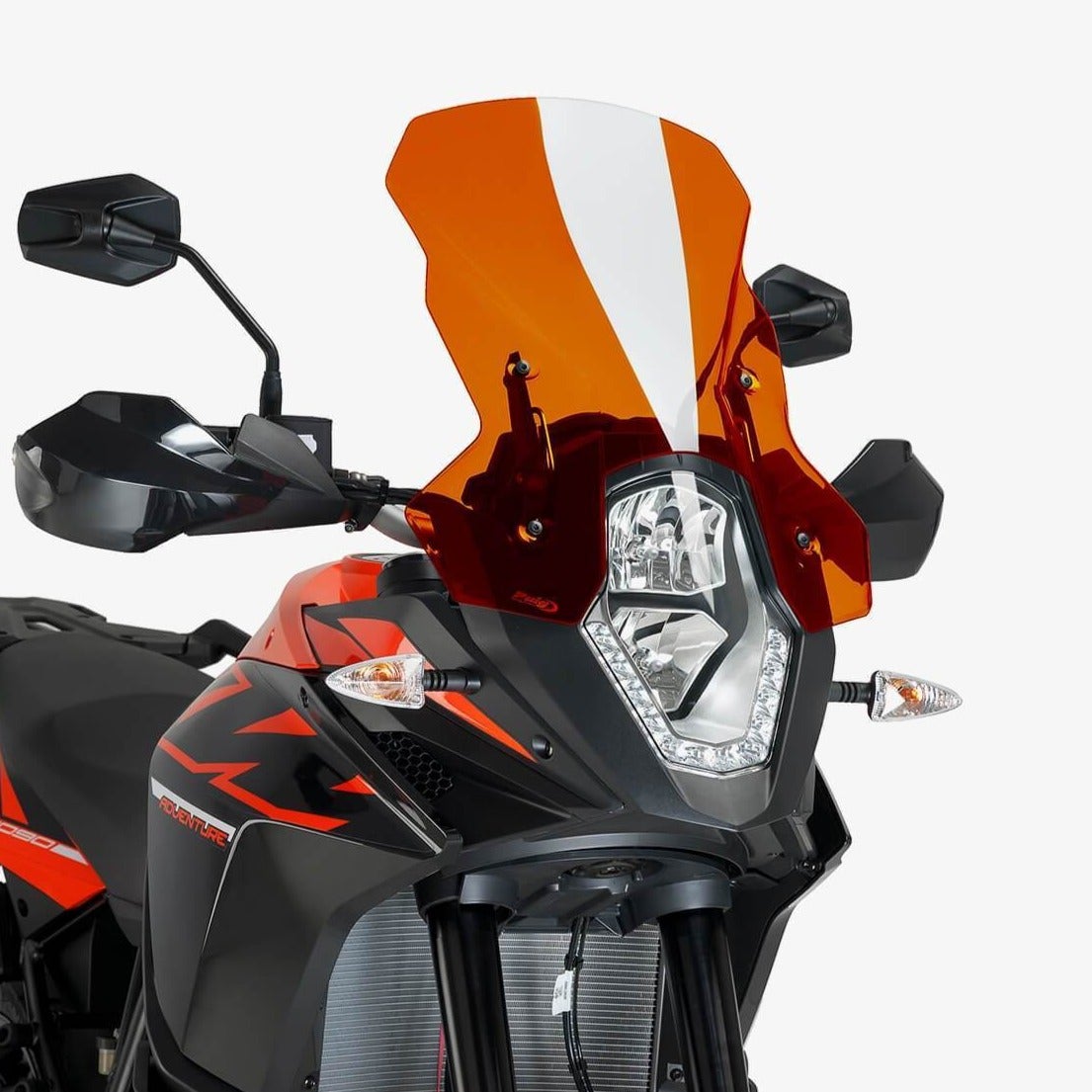Puig Touring Screen | Orange | KTM 1090 Adventure 2017>2020 - Shop name