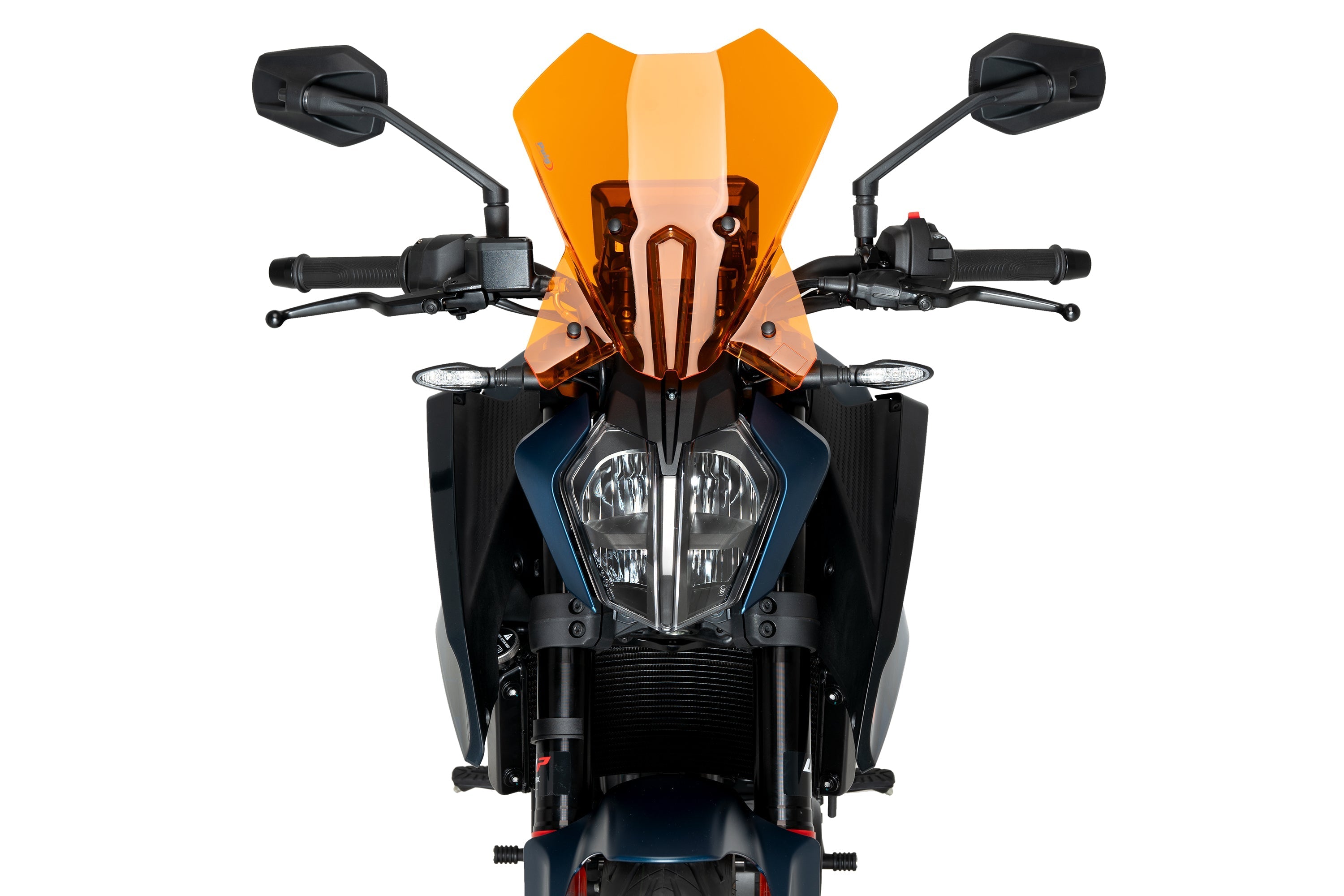 Puig Touring Screen | Orange| KTM 125/390 Duke 2024>Current - Shop name
