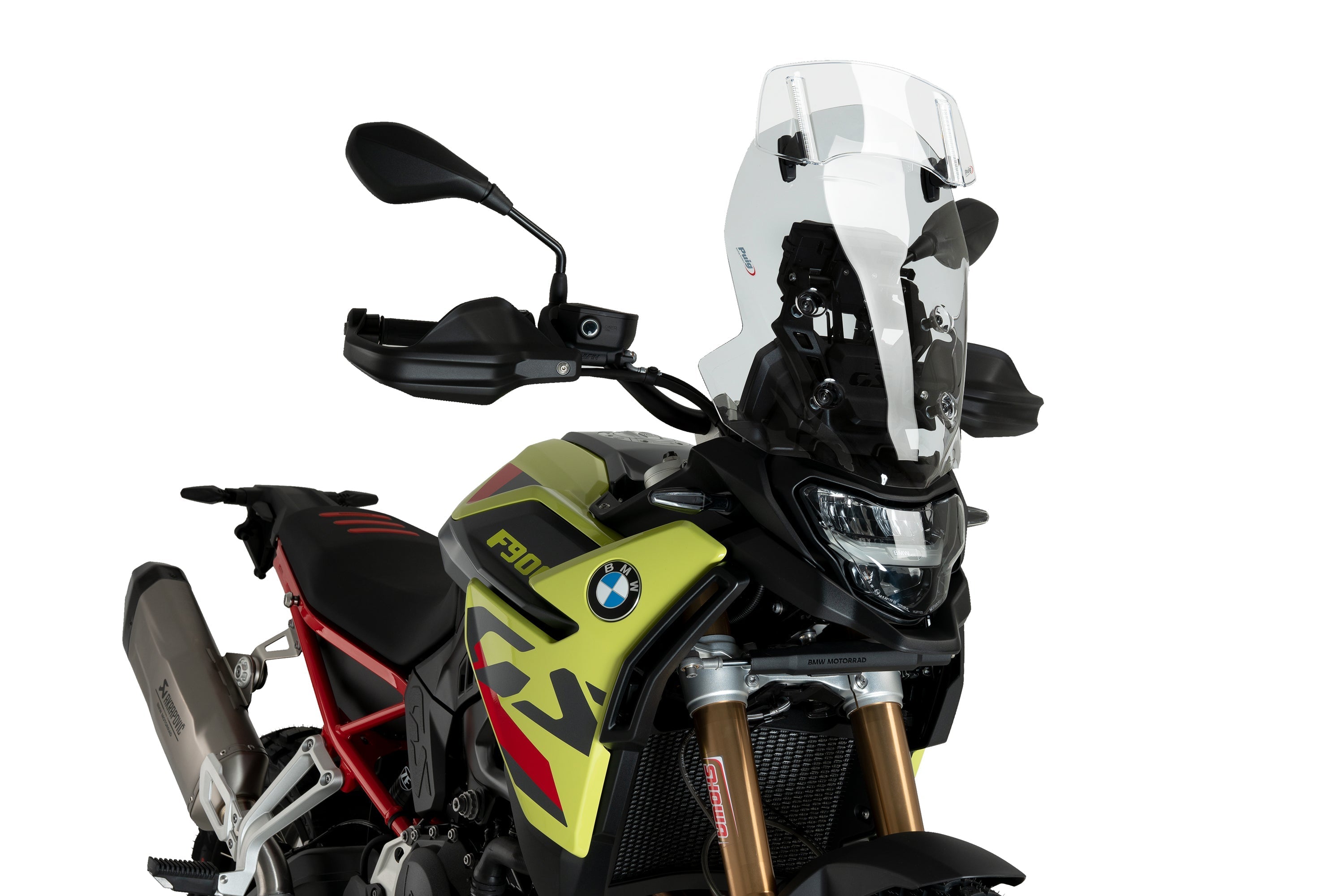 Puig Touring Screen with Visor | Clear | BMW F900GS 2024>Current - Shop name