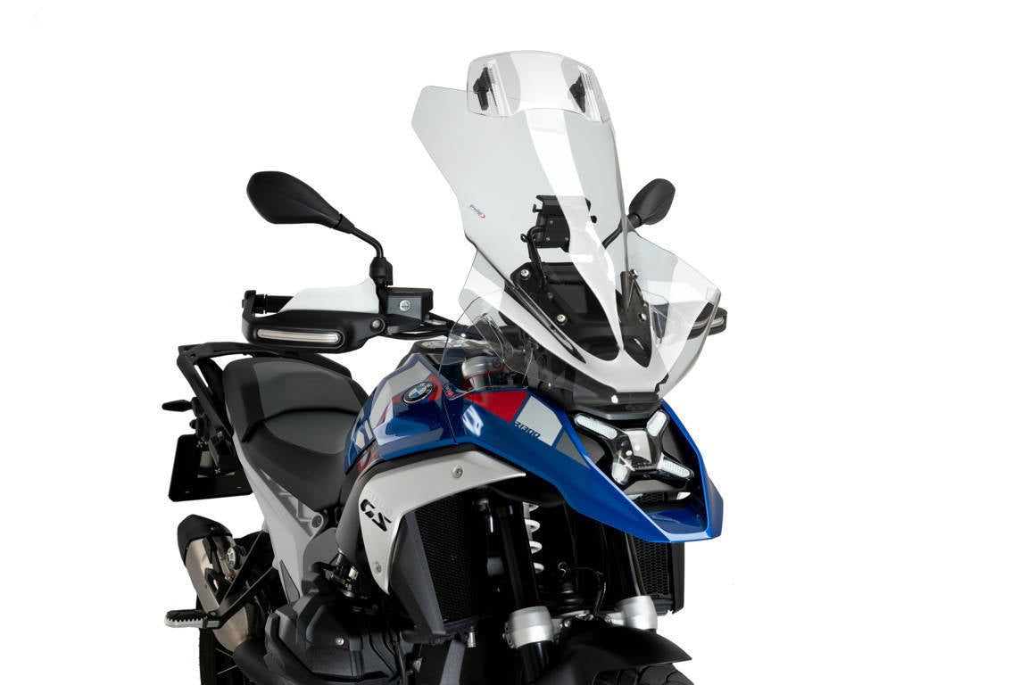 Puig Touring Screen with Visor | Clear | BMW R 1300 GS without Radar 2023>Current - Shop name
