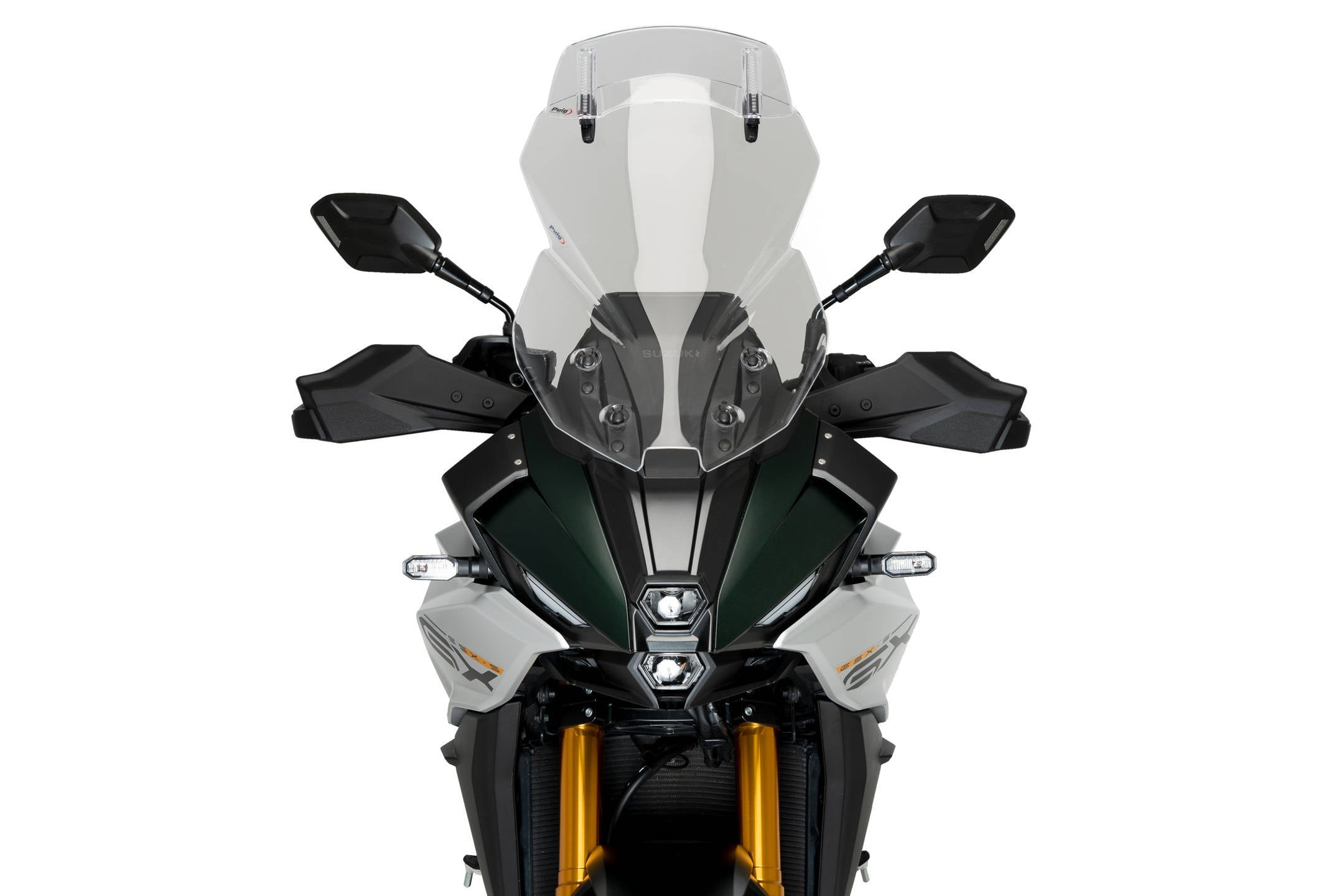Puig Touring Screen with Visor | Clear | Suzuki GSX-S1000GX 2024>Current - Shop name