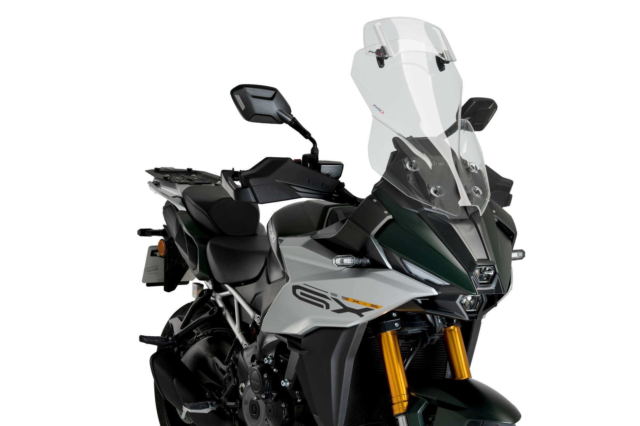 Puig Touring Screen with Visor | Clear | Suzuki GSX-S1000GX 2024>Current - Shop name