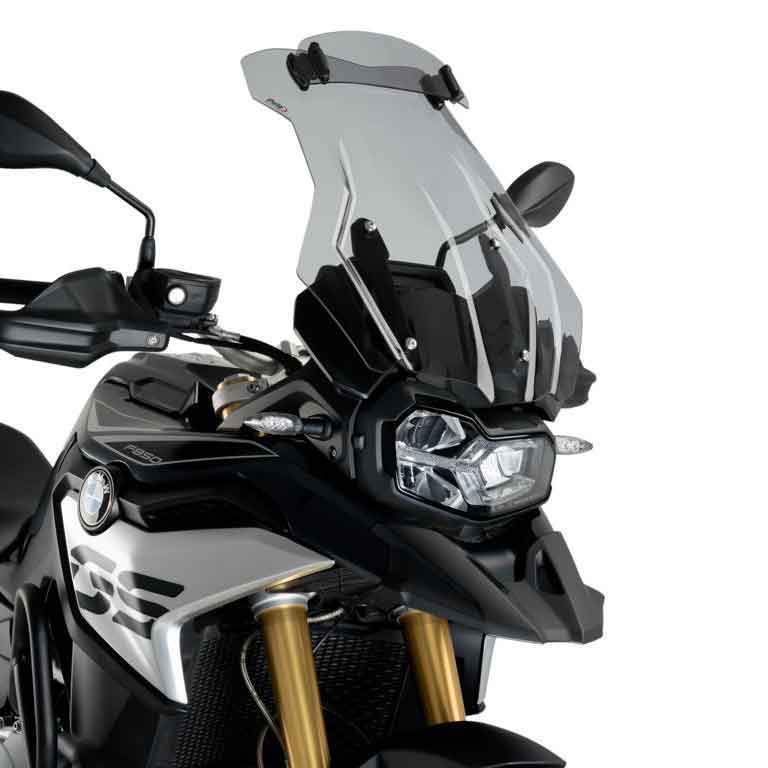 Puig Touring Screen with Visor | Light Smoke | BMW F 850 GS 2018>Current - Shop name