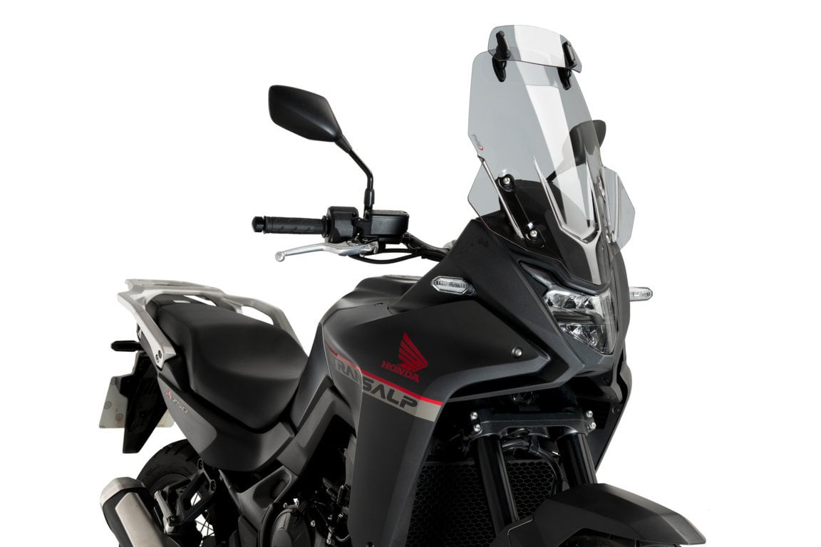 Puig Touring Screen with Visor | Light Smoke | Honda XL750 Transalp 2023>2024 - Shop name