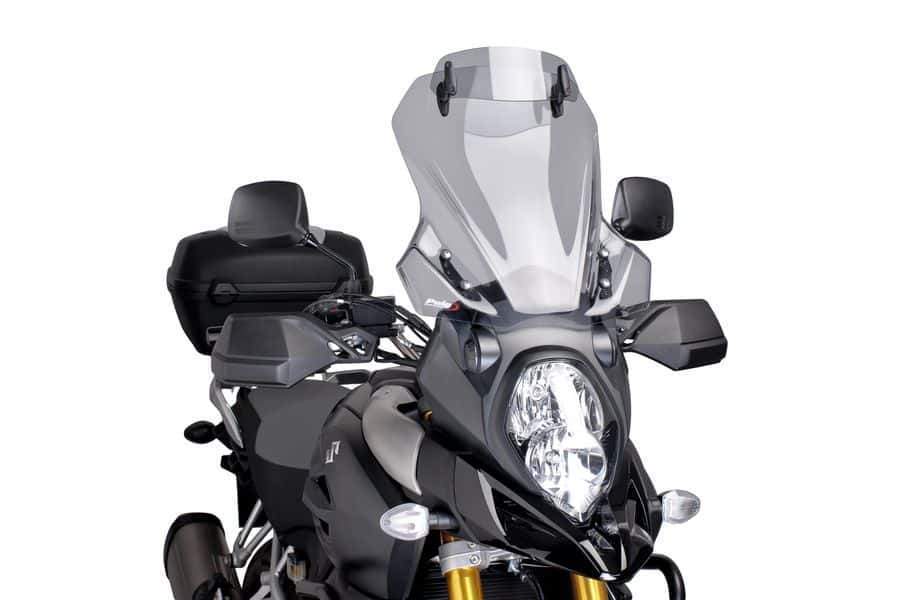 Puig Touring Screen with Visor | Light Smoke | Suzuki V-Strom 1000XT 2014>2019 - Shop name