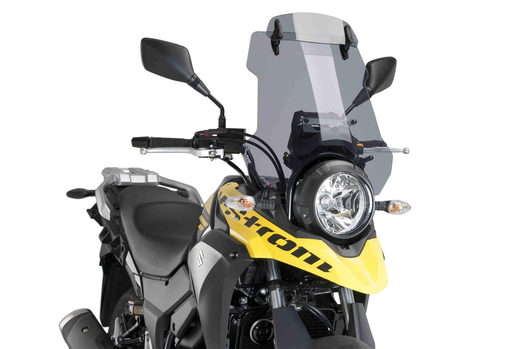 Puig Touring Screen with Visor | Light Smoke | Suzuki V-Strom 250 2017>Current - Shop name