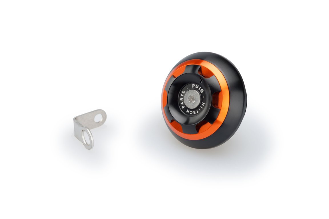 Puig Track Oil Plug | Orange | Fits Various Models - Pyramid Motorcycle Accessories