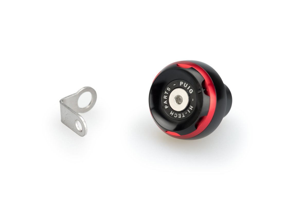 Puig Track Oil Plug | Red | KTM 390 Adventure 2020>Current - Pyramid Motorcycle Accessories