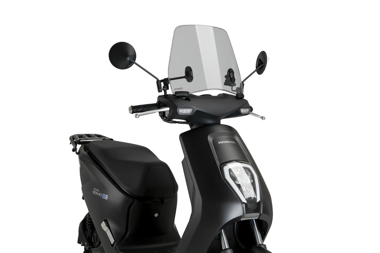 Puig Trafic Screen | Clear | Honda EM1 E 2024>Current - Shop name