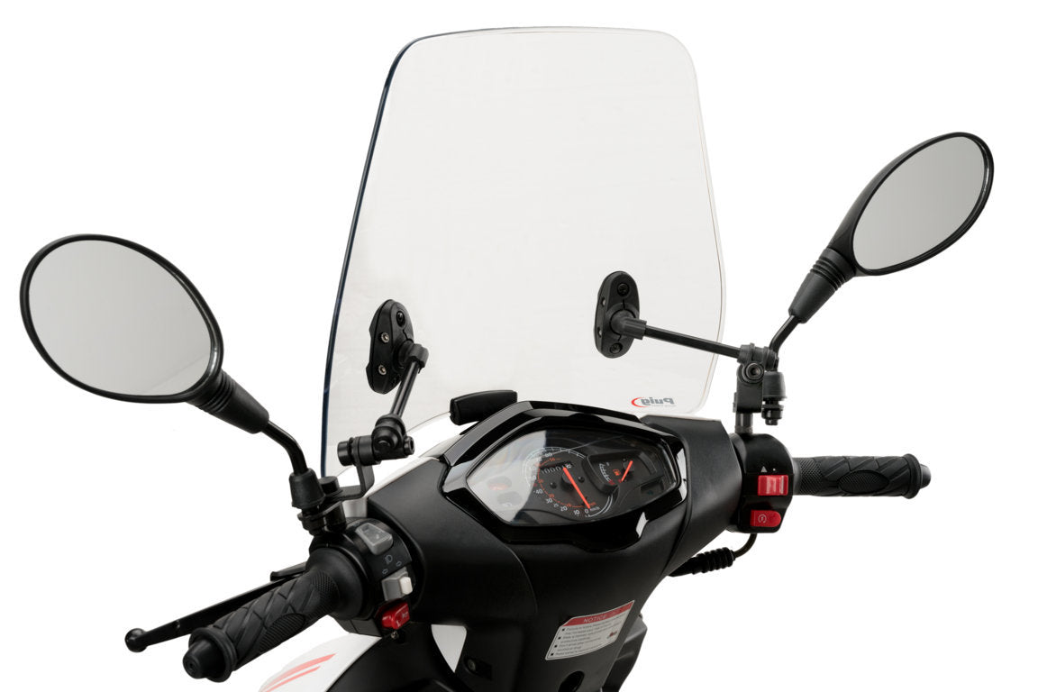 Puig Trafic Screen | Light Smoke | Keeway Hurricane 50 2021>Current - Shop name