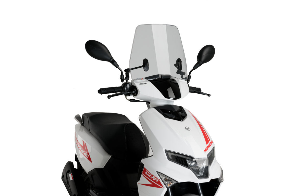 Puig Trafic Screen | Light Smoke | Keeway Hurricane 50 2021>Current - Shop name