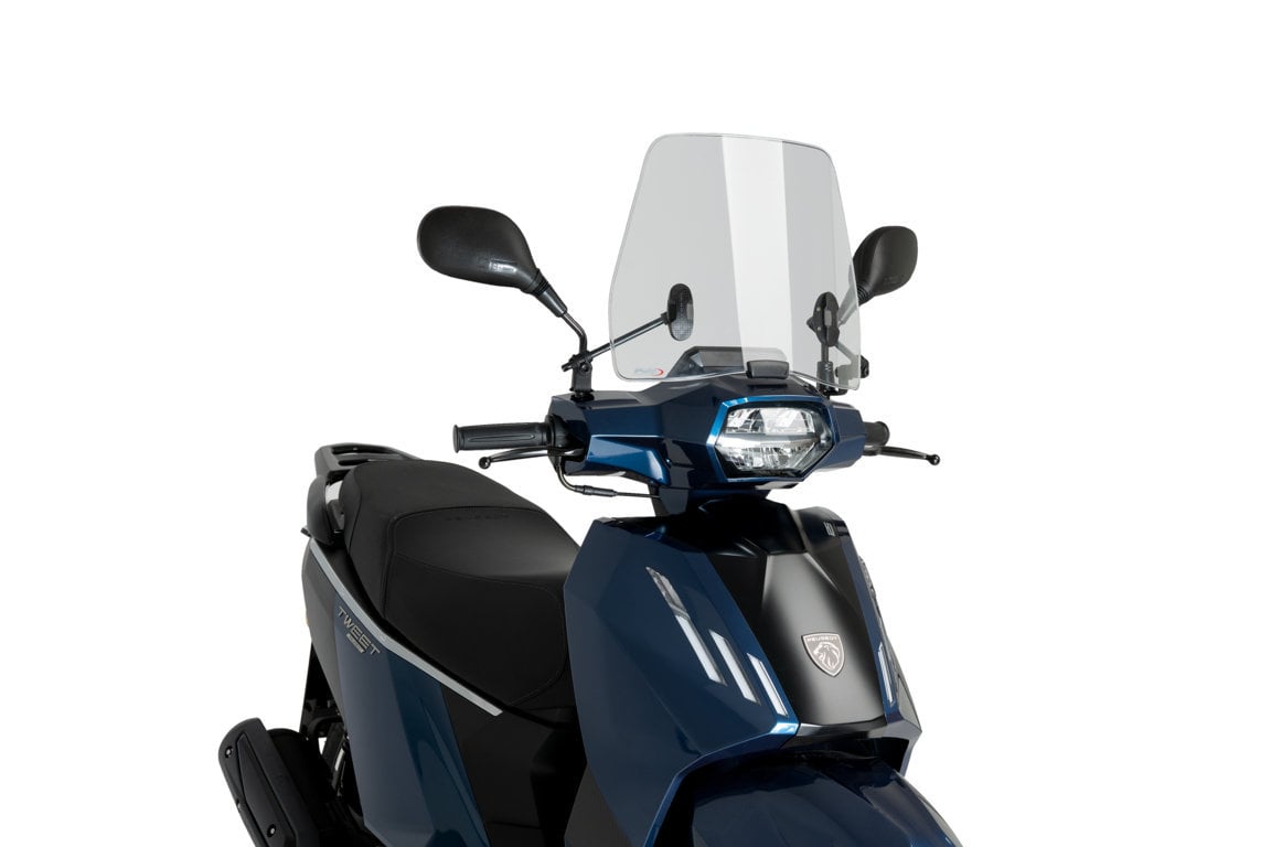 Puig Trafic Screen | Light Smoke | Peugeot Tweet 125 Active/GT 2023>Current - Shop name