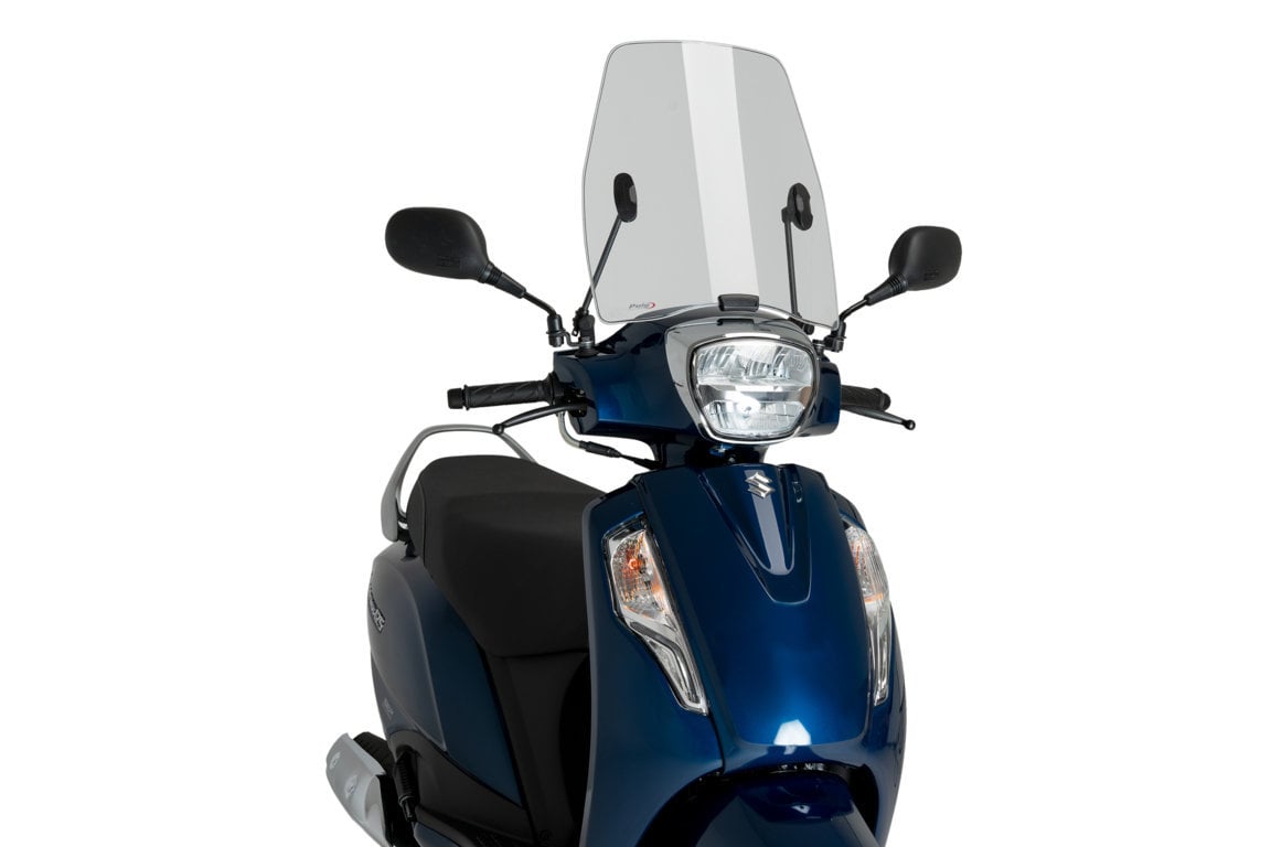 Puig Urban Screen | Light Smoke | Suzuki Address 125i E5 2021>Current - Shop name