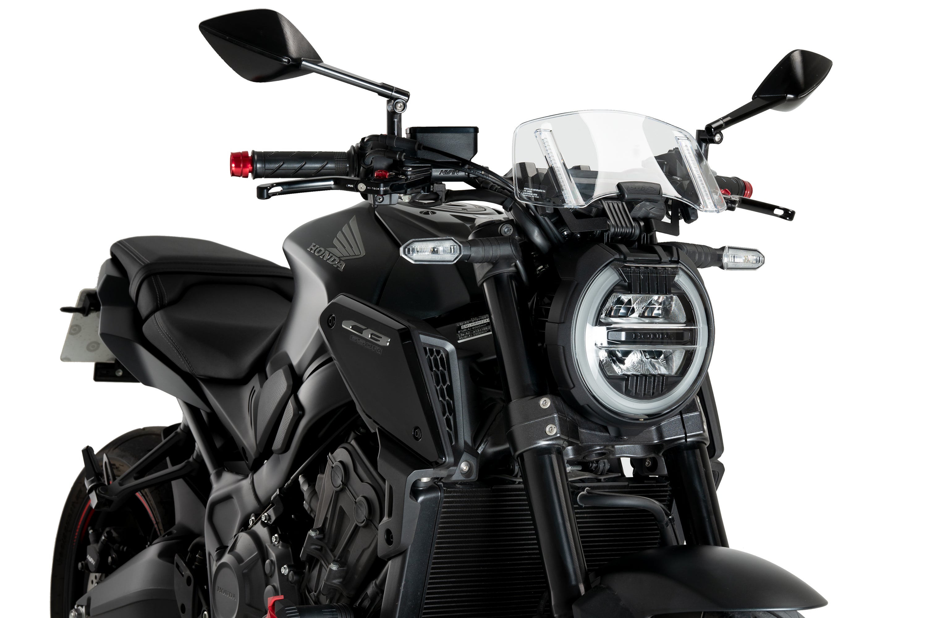 Puig Versatile Visor Screen | Light Smoke | Honda CB 650 R 2019>2023 - Shop name