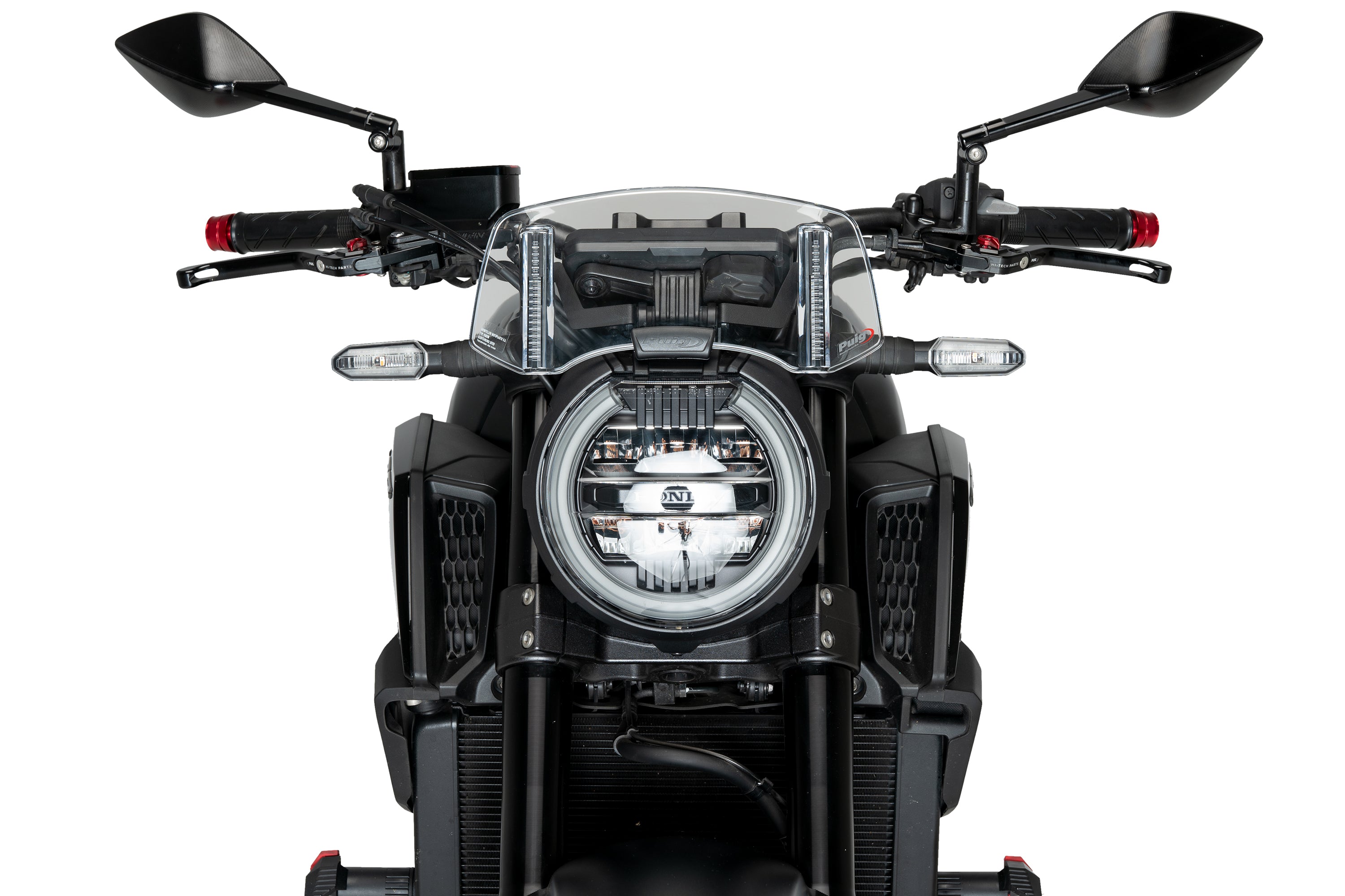 Puig Versatile Visor Screen | Light Smoke | Honda CB 650 R 2019>2023 - Shop name