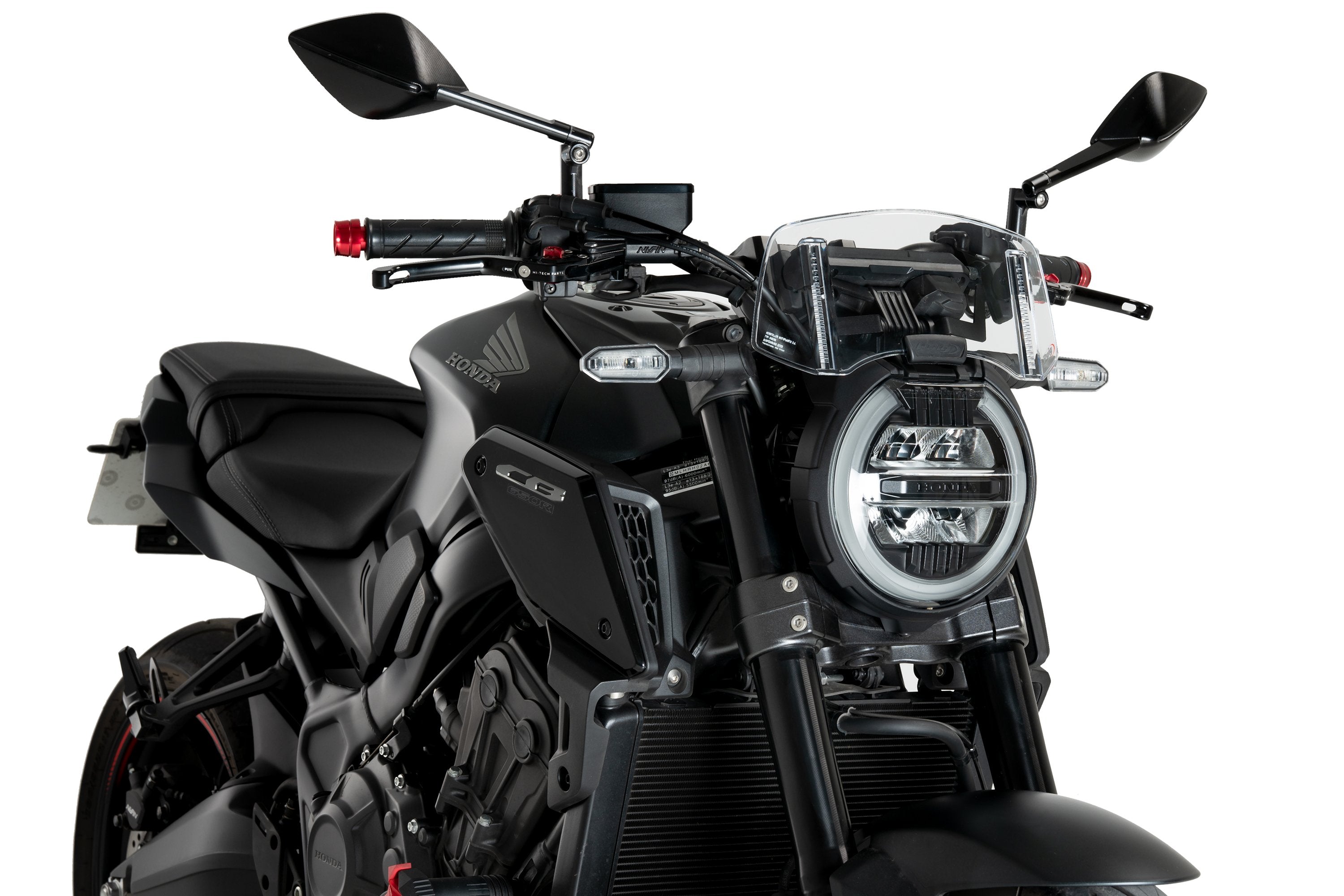 HONDA CB650R スクリーン Puig スモーク プーチ(Puig) スポーツスクリーン ダークスモーク CB650R/1000R 9748F