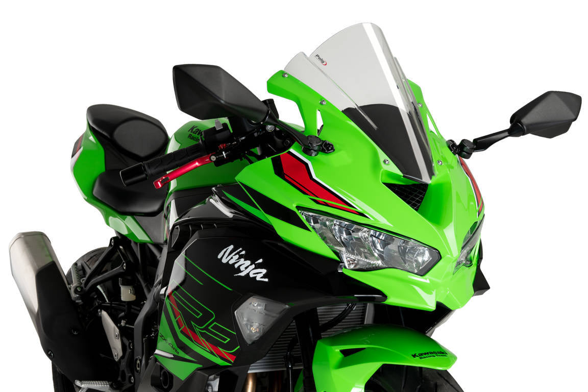 screenページ④ Puig Z-Racing Screen | Clear | Kawasaki Ninja ZX-4R/ZX-4RR 2023>Curren
