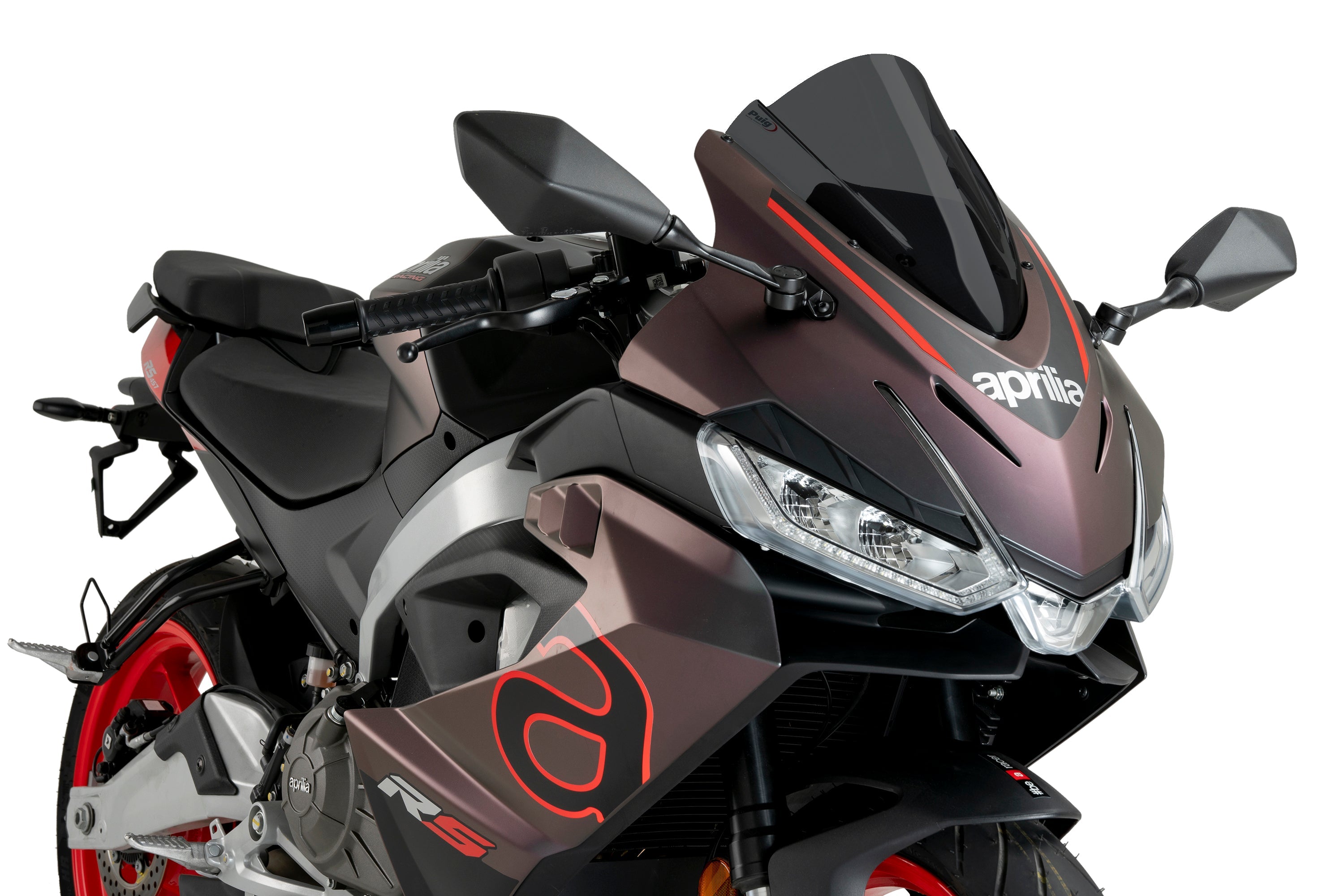 Puig Z-Racing Screen | Dark Smoke | Aprilia RS 457 2024>Current - Shop name