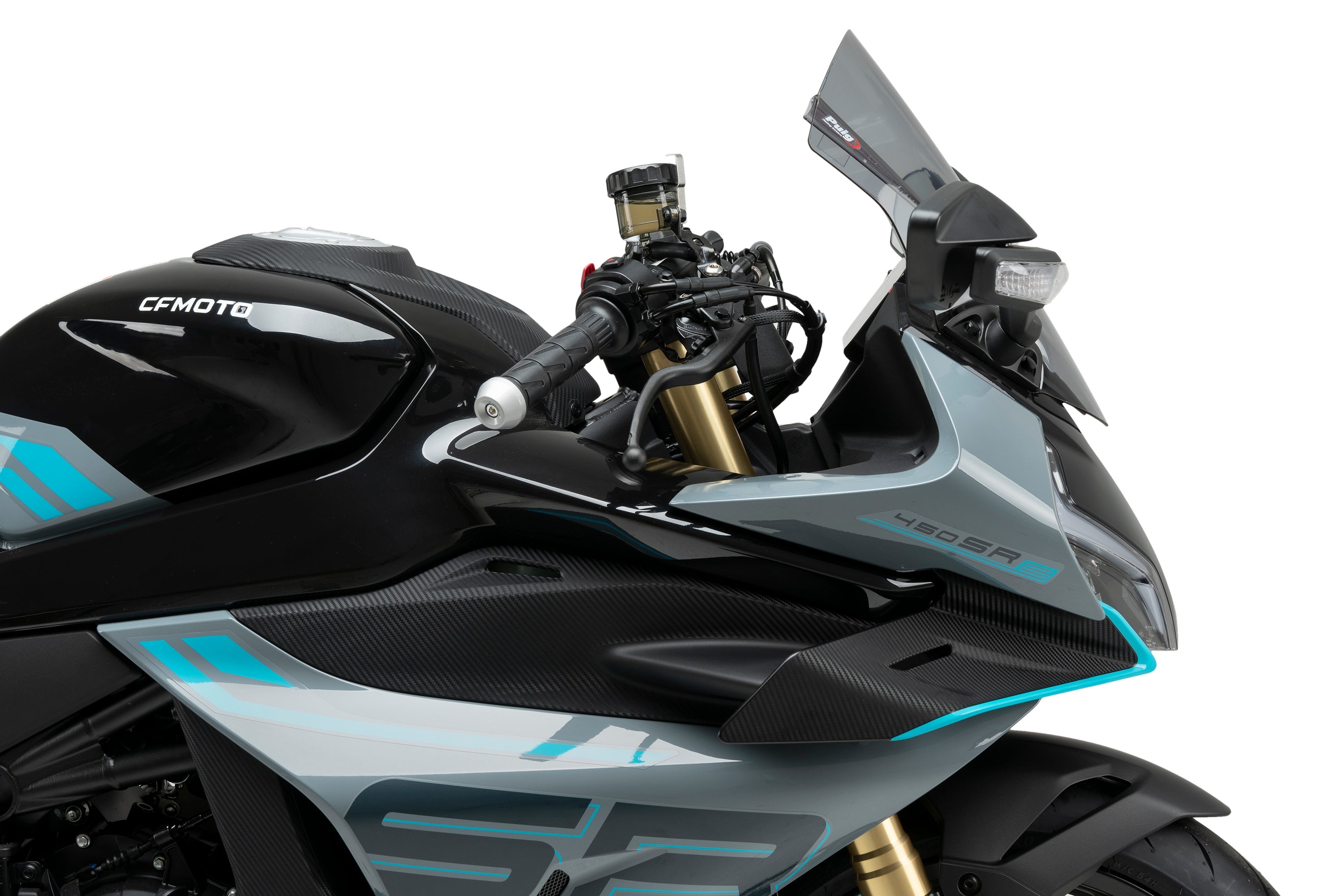 Puig Z-Racing Screen | Light Smoke | CFMoto 450 S/SR/SRS 2023>2024Β -Β Shop name