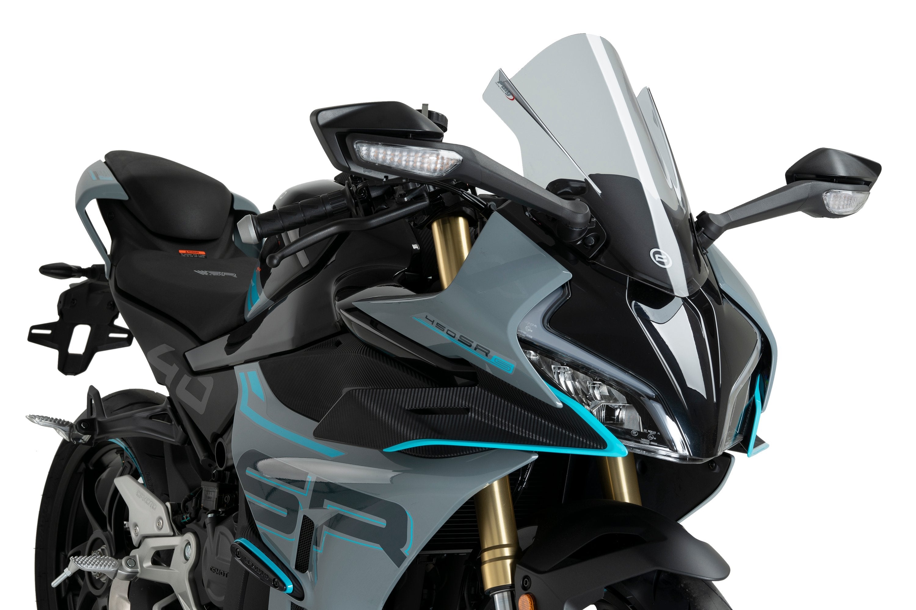 Puig Z-Racing Screen | Light Smoke | CFMoto 450 S/SR/SRS 2023>2024Β -Β Shop name