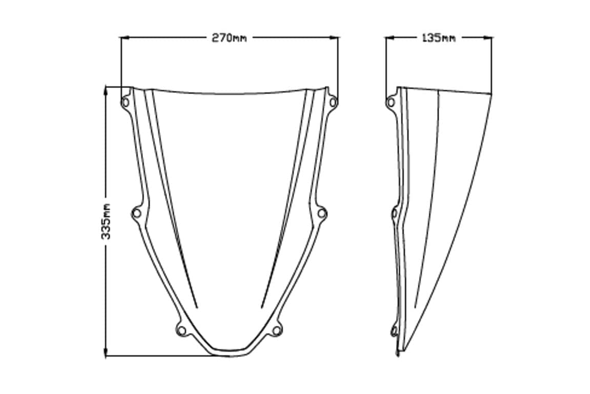 Puig Z-Racing Screen | Light Smoke | Honda CBR 1000 RR-R 2020>Current - Shop name