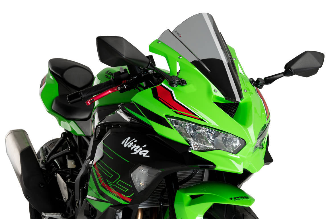 Puig Z-Racing Screen | Light Smoke | Kawasaki Ninja ZX-4R/ZX-4RR 2023>Current - Shop name