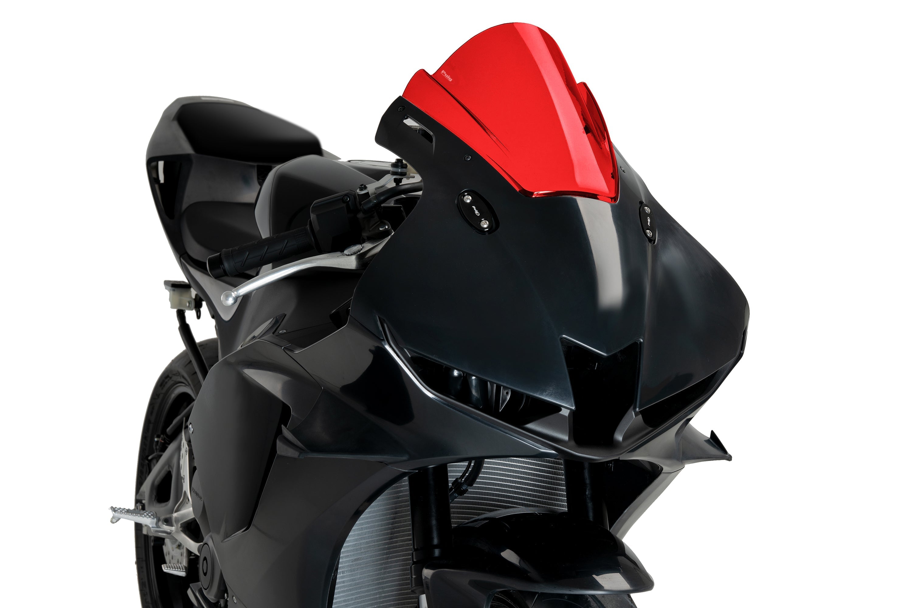 Puig Z-Racing Screen | Red | Honda CBR600RR 2023>Current - Shop name