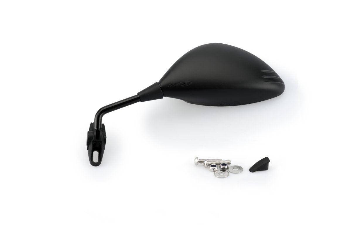 Puig Z2 Mirror Left - Fairing Mounted | Black - Pyramid Motorcycle Accessories