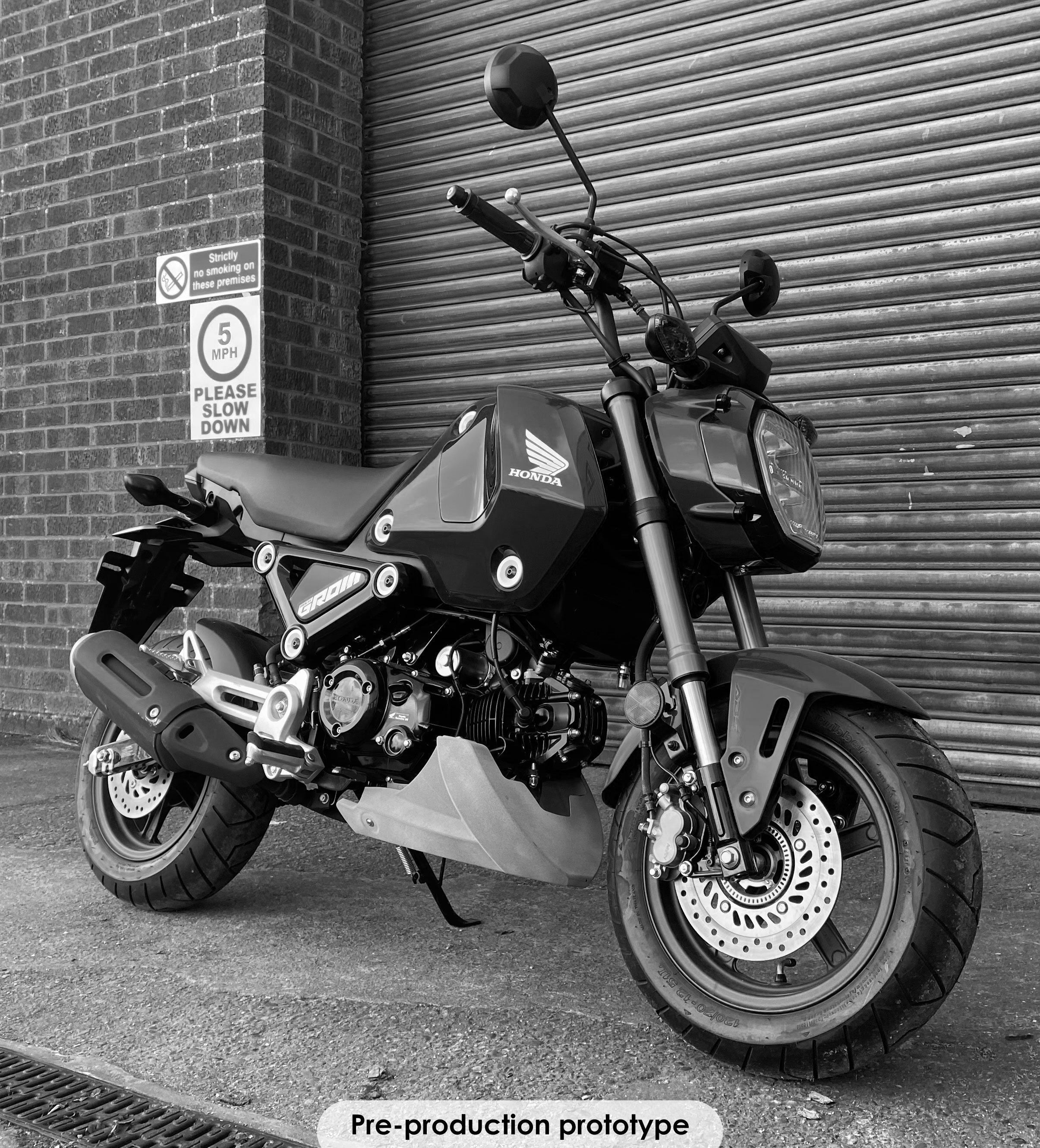 Pyramid Belly Pan | Matte Black | Honda MSX 125 2021>Current - Shop name