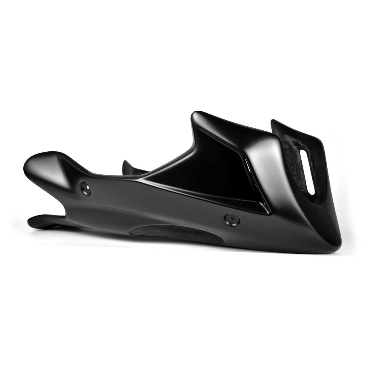 Pyramid Belly Pan | Matte Black | Honda VTR 1000 F Firestorm 1997>2005 - Pyramid Motorcycle Accessories