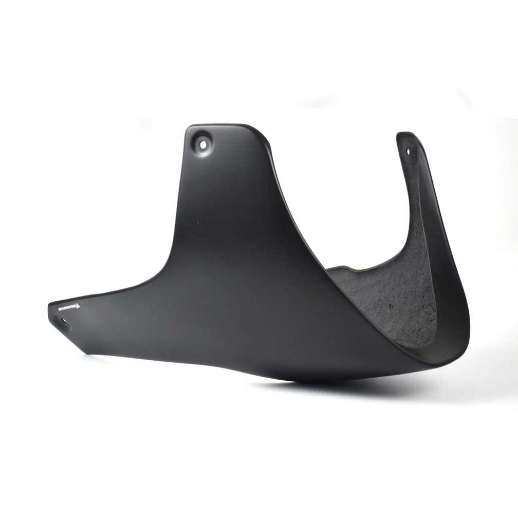 Pyramid Belly Pan | Matte Black | Kawasaki Z 900 RS 2019>Current - Pyramid Motorcycle Accessories