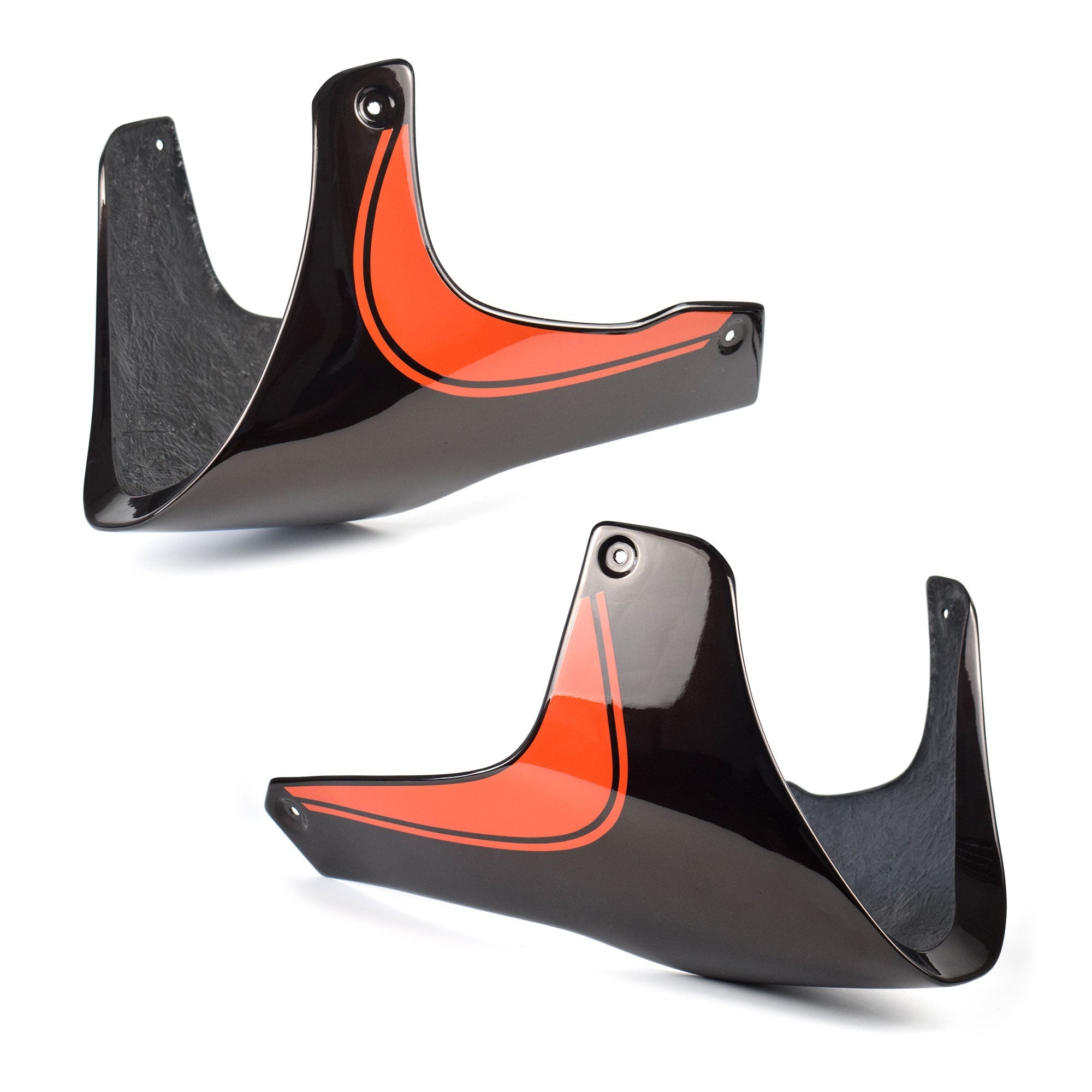 Pyramid Belly Pan | Metallic Brown/Metallic Orange (Candytone Brown/Candytone Orange) | Kawasaki Z 900 RS 2018>2020 - Shop name