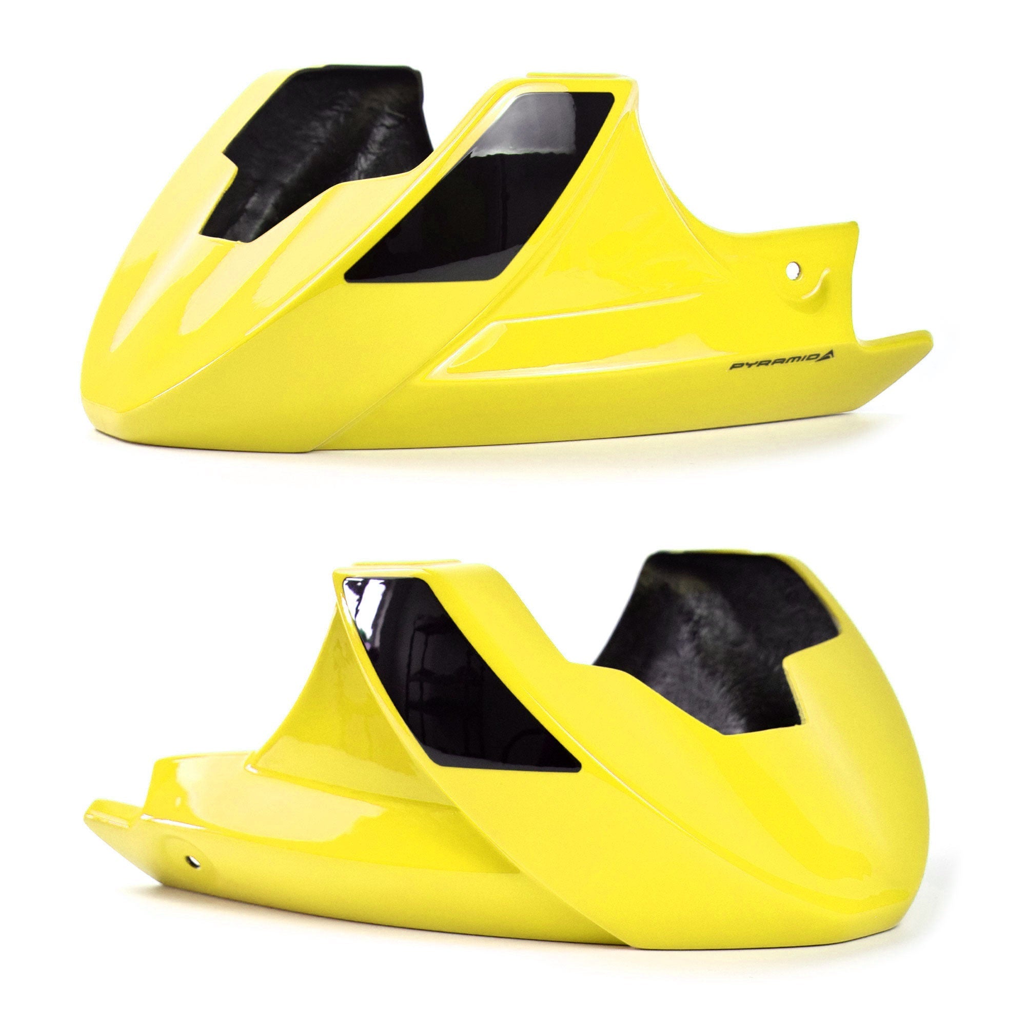 Pyramid Belly Pan | Pearl Queen Bee Yellow | Honda MSX 125 2021>Current - Shop name