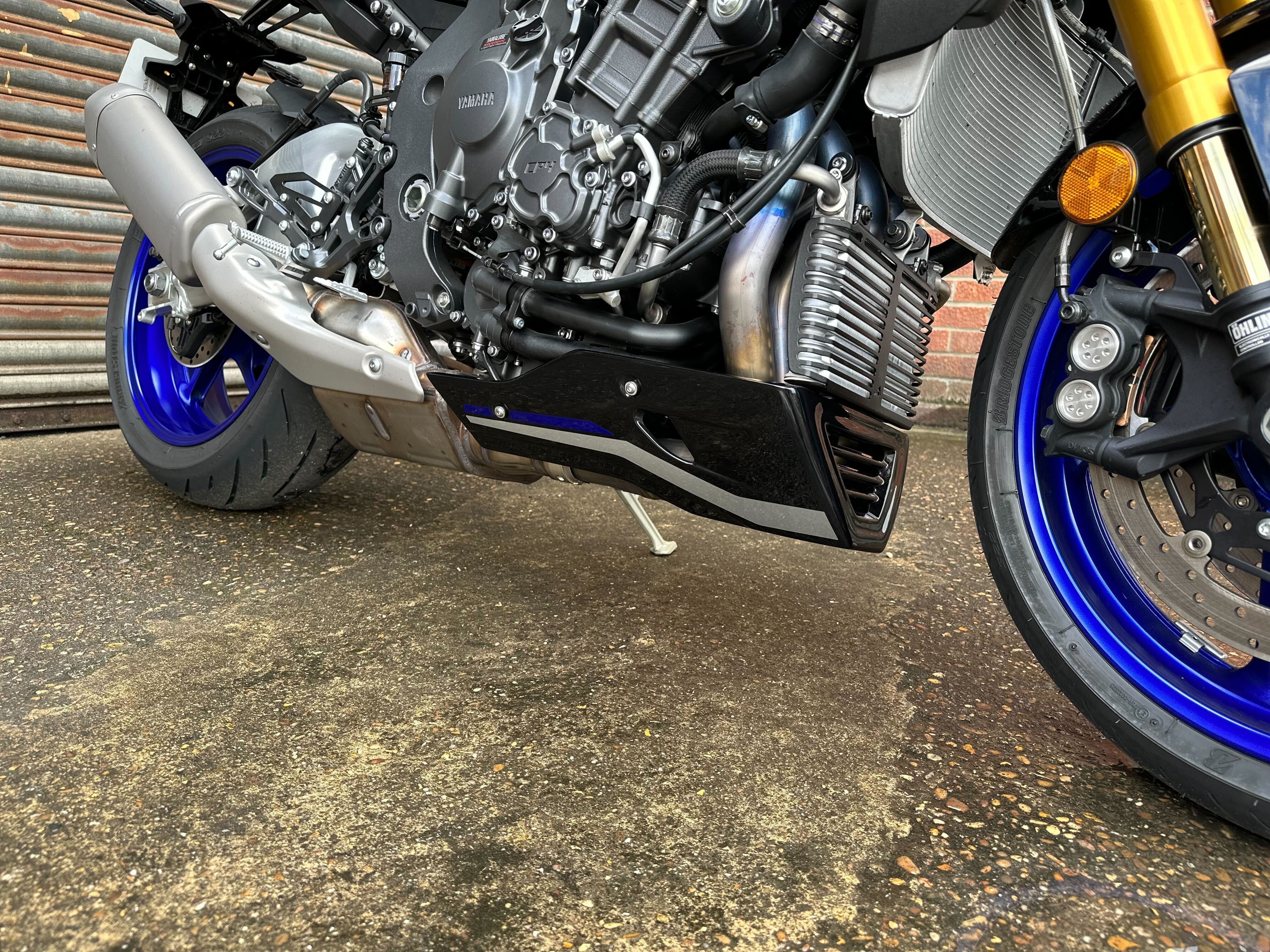 Pyramid Belly Pan | SP Colours | Yamaha MT-10 SP 2016>Current - Pyramid Motorcycle Accessories