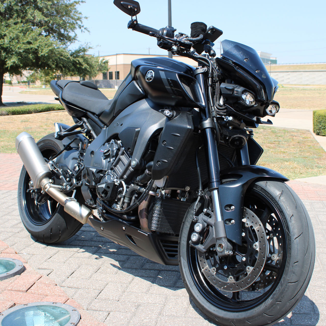 Pyramid Belly Pan | Tech Black Colours | Yamaha MT-10 2016>Current - Shop name